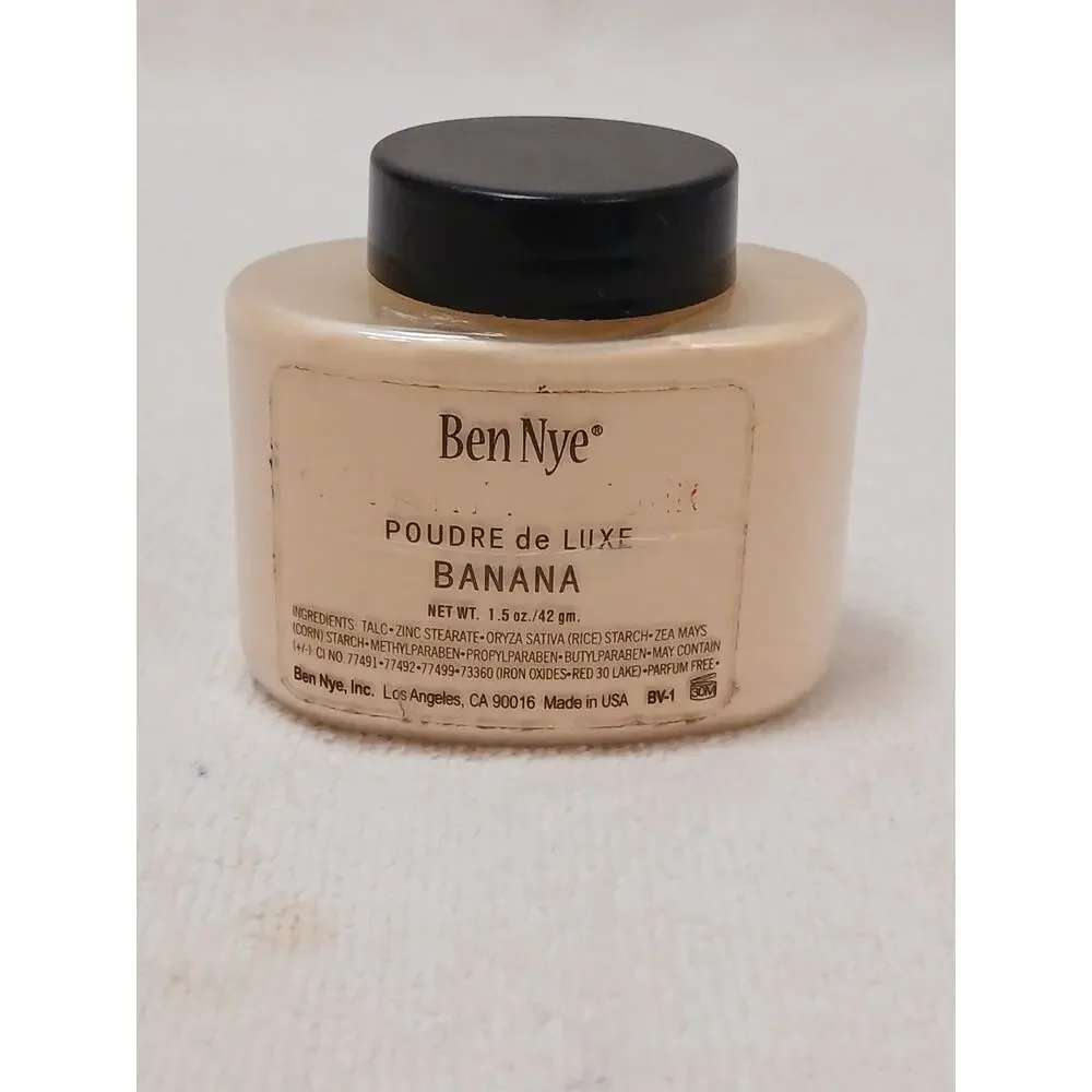 Ben Nye Banana Luxury Powder Authentic Original Older Formula 1.5oz‎ NEW